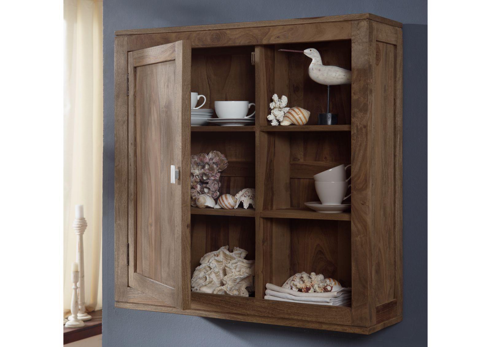 Alpaca Modern Sheesham Hanging Cabinet #5 - Duraster