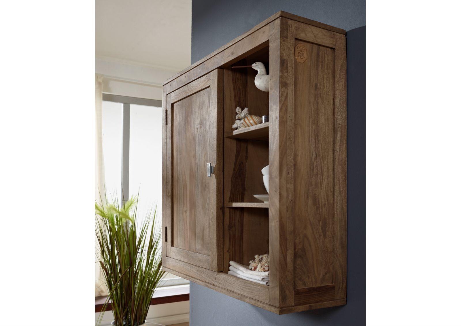 Alpaca Modern Sheesham Hanging Cabinet #5 - Duraster