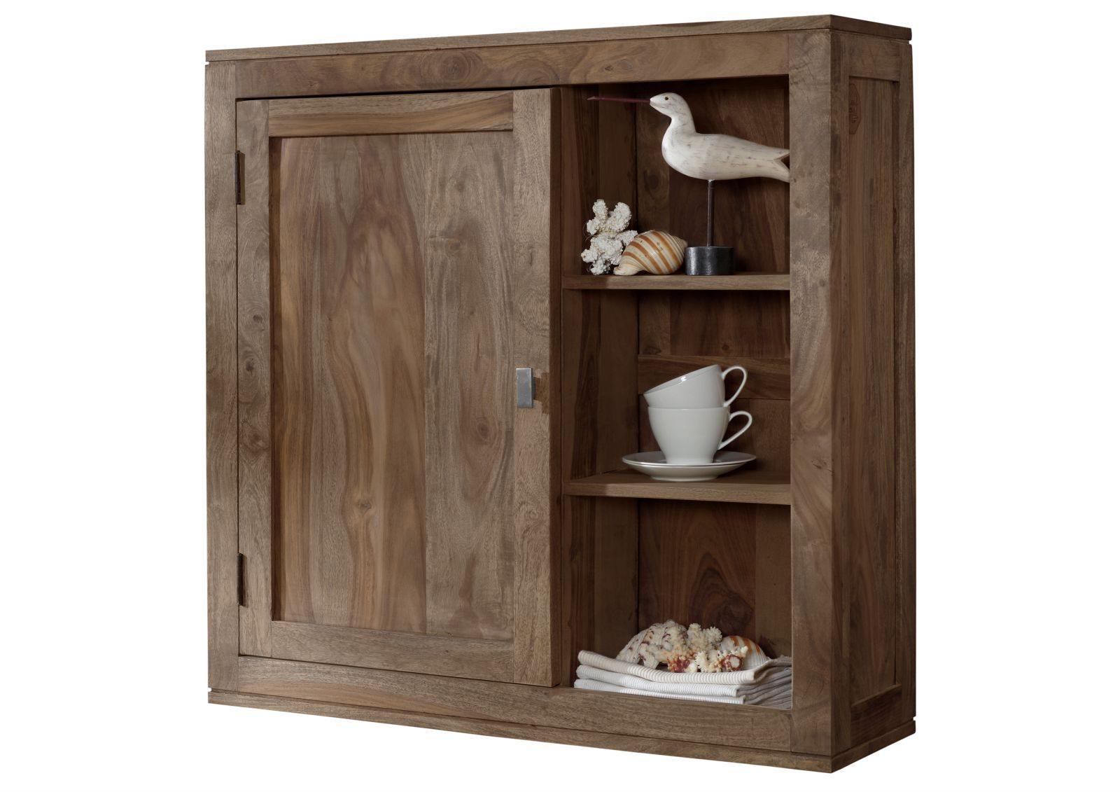 Alpaca Modern Sheesham Hanging Cabinet #5 - Duraster