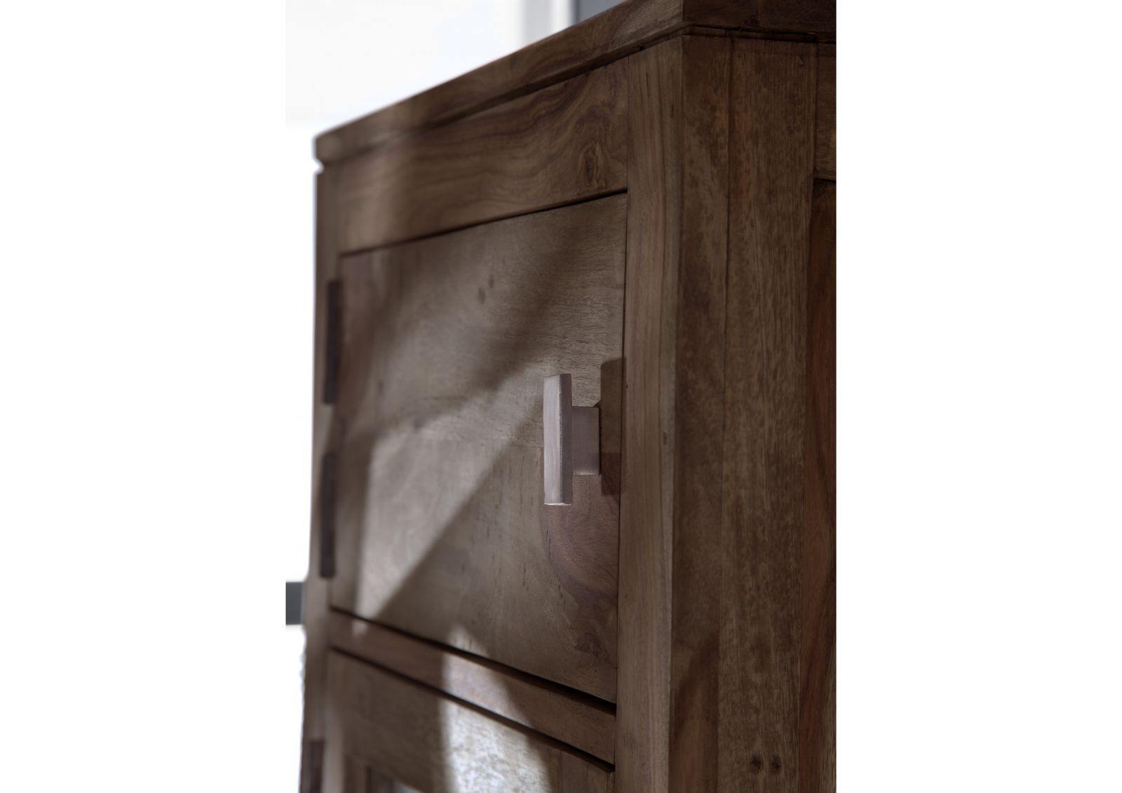 Alpaca Modern Sheesham Wood Hanging Cabinet #11 - Duraster