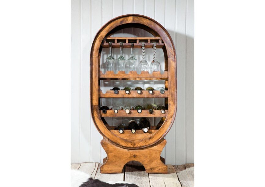Aristocrat Acacia Antique Wine Rack #1 - Duraster