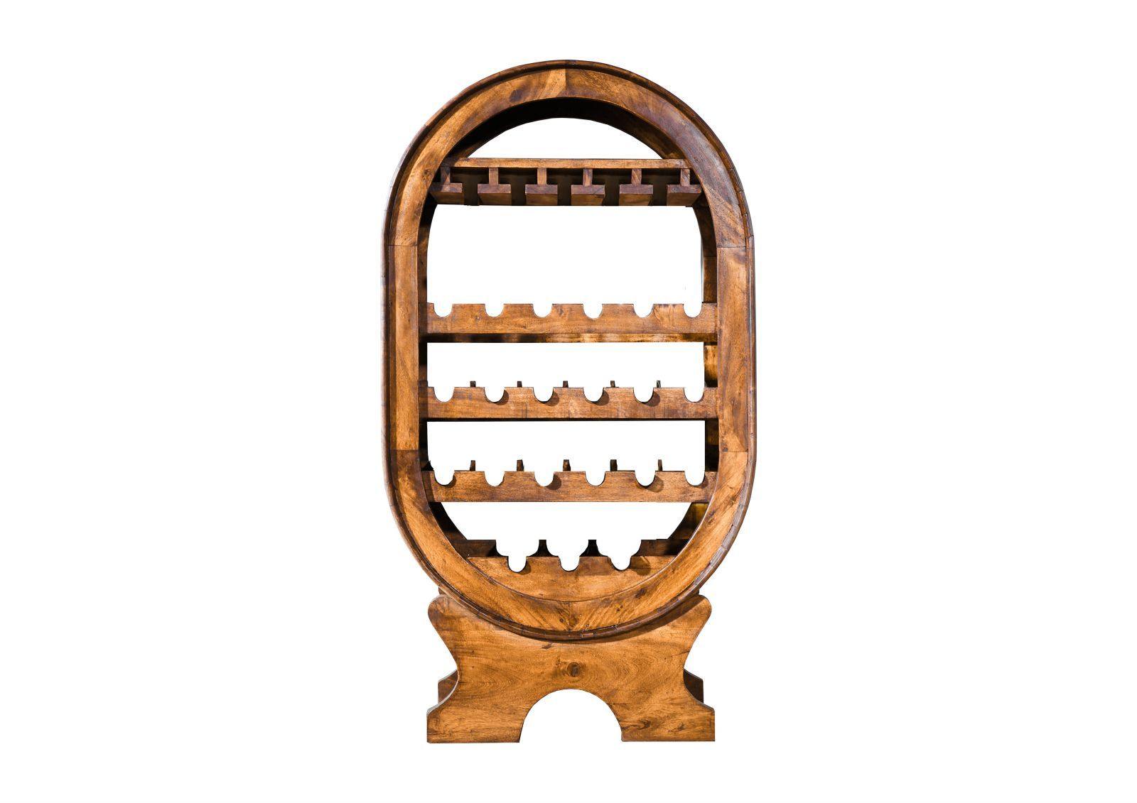 Aristocrat Acacia Antique Wine Rack #1 - Duraster