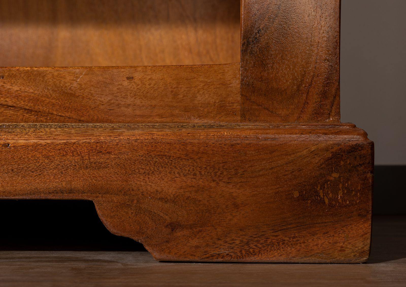 Aristocrat Acacia Colonial Wooden Bookshelf #1 - Duraster