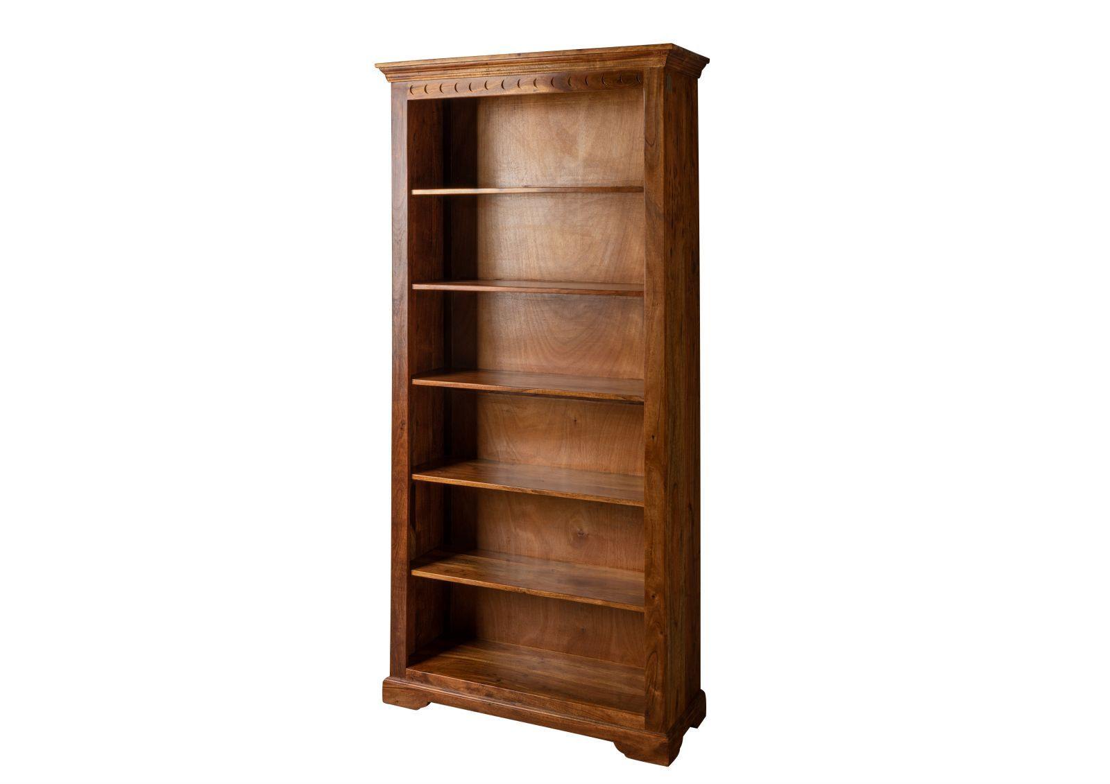 Aristocrat Acacia Colonial Wooden Bookshelf #1 - Duraster