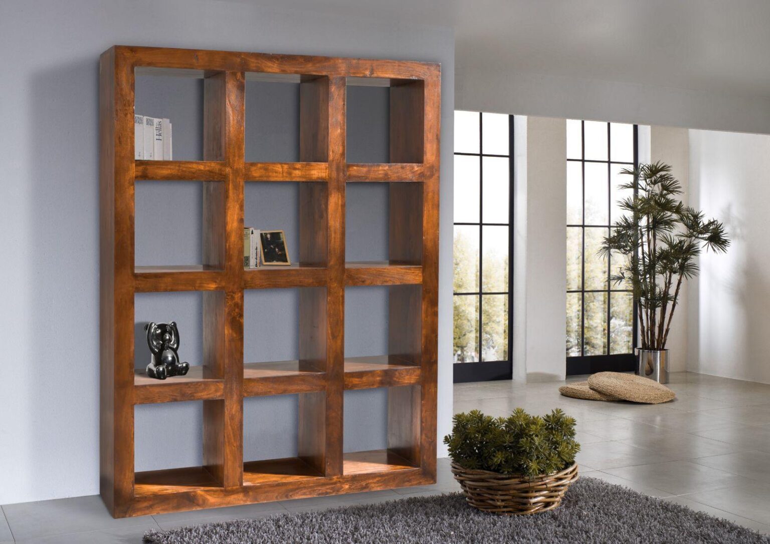 Aristocrat Acacia Sleek Room Divider Bookshelf #2 - Duraster