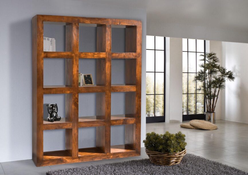 Aristocrat Acacia Sleek Room Divider Bookshelf #2 - Duraster