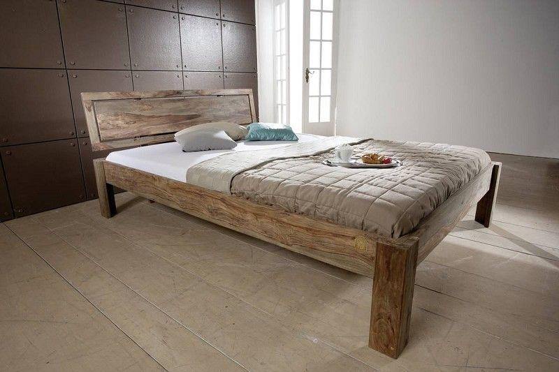 Alpaca Modern Sheesham Wood Bed #2 - Duraster