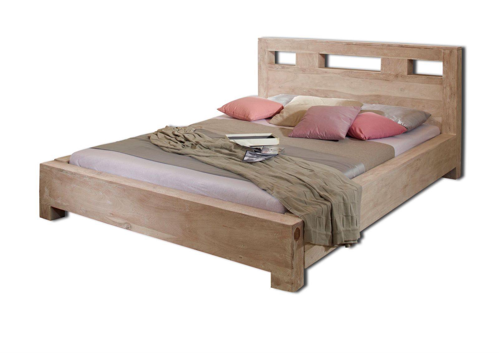 Alpaca Modern Sheesham Wood Bed #3 - Duraster