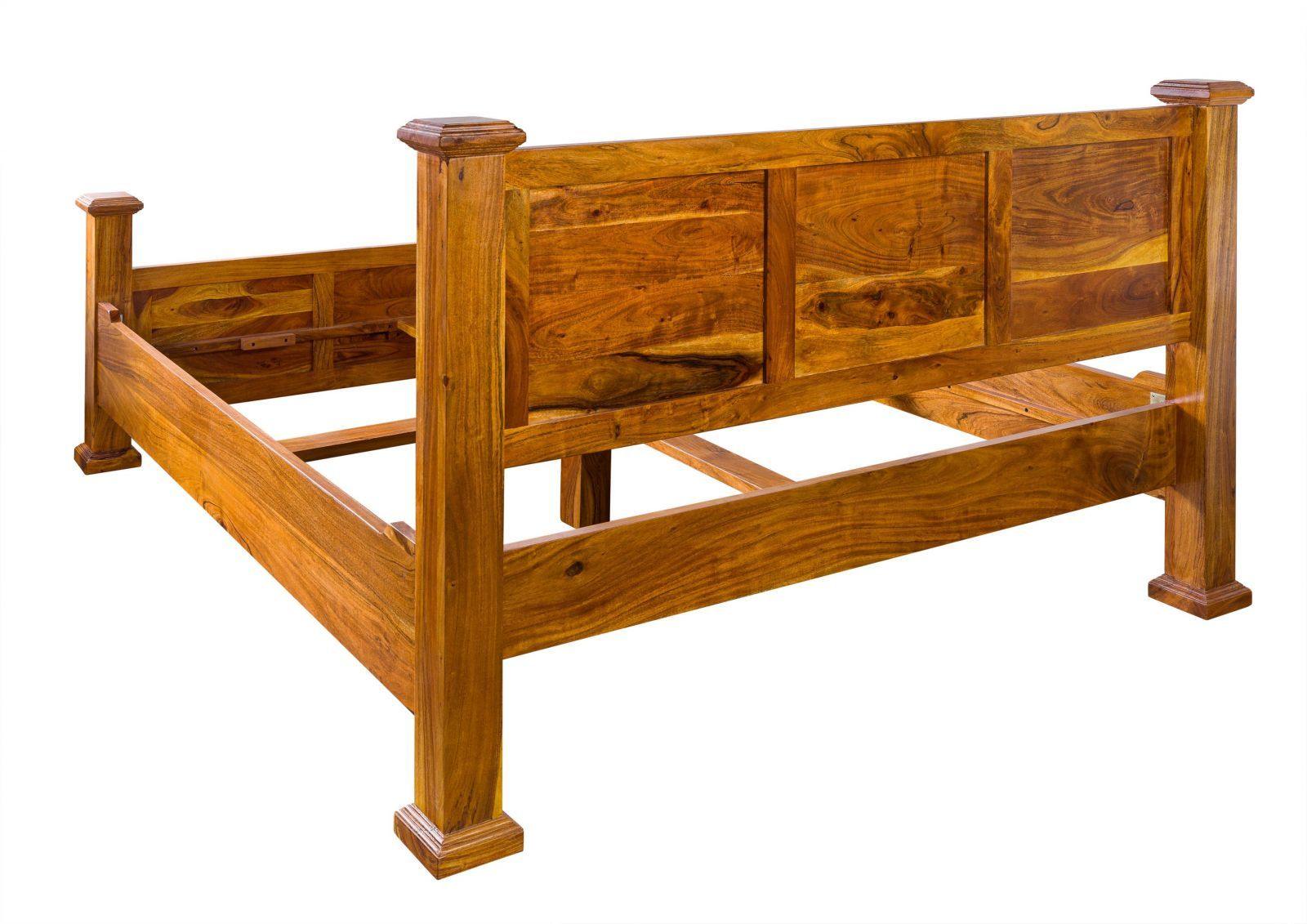 Aristocrat Colonial Acacia Wood Bed #4 - Duraster