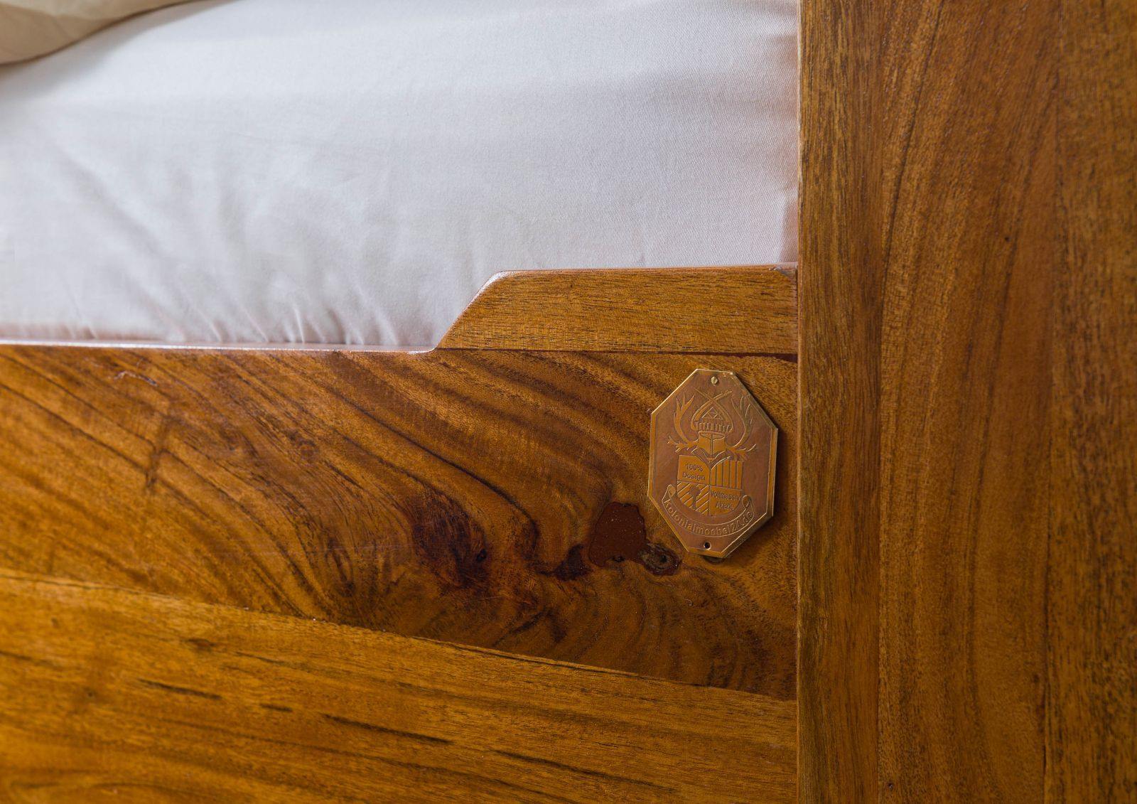 Aristocrat Colonial Acacia Wood Bed #4 - Duraster