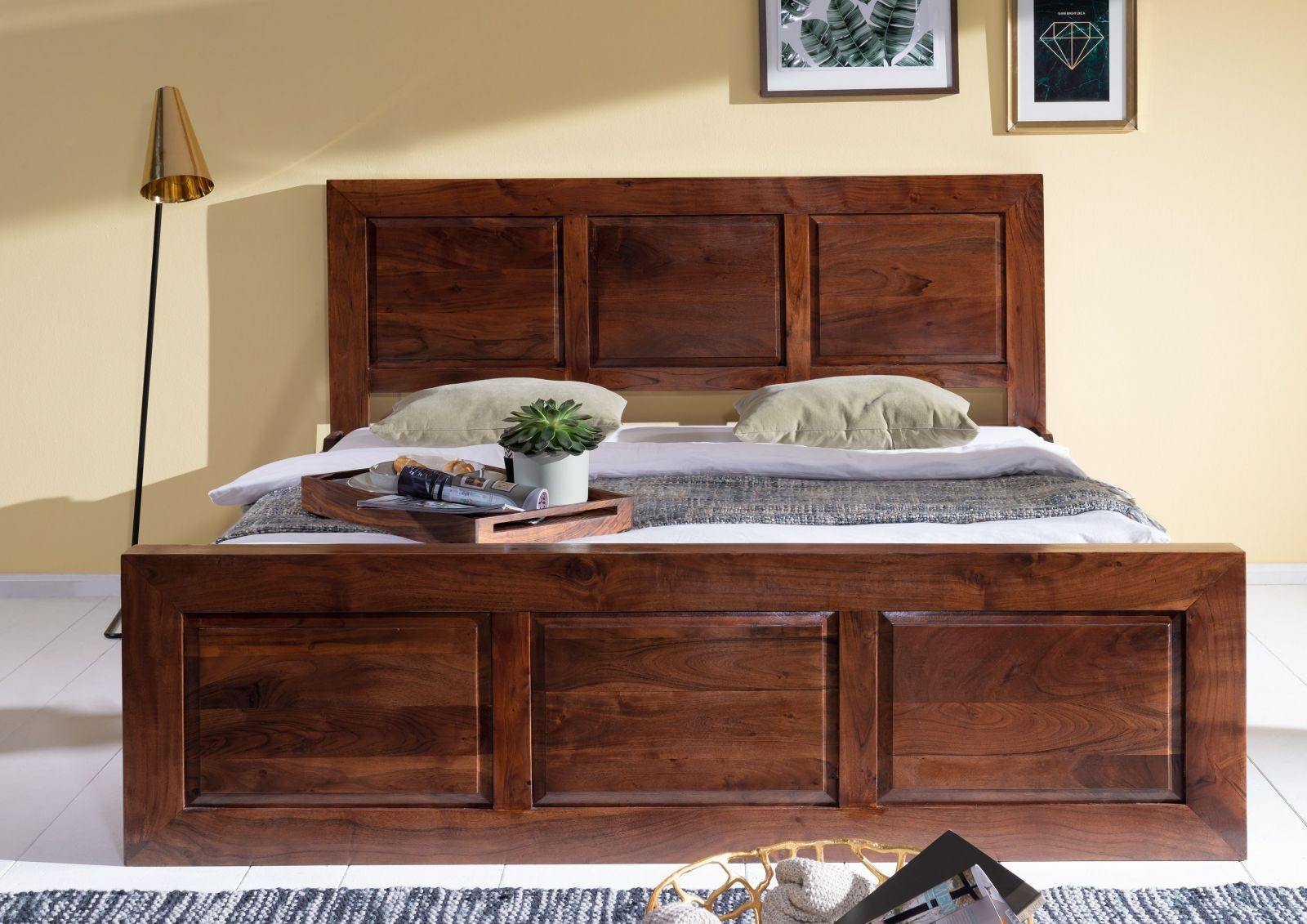 Aristocrat Colonial Acacia Wood Bed #5 - Duraster