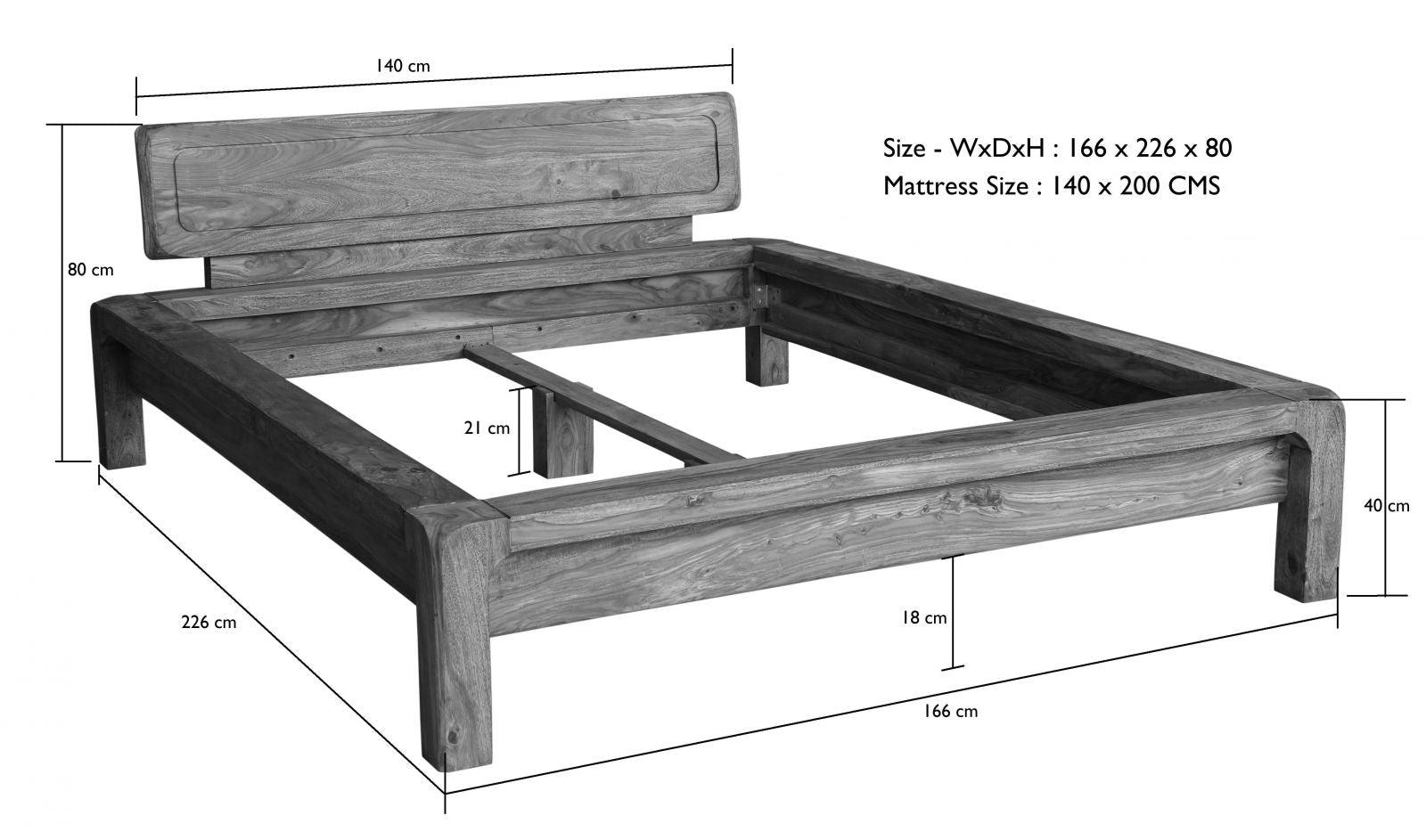 Osian Elegant & Modern Design Bed - Duraster
