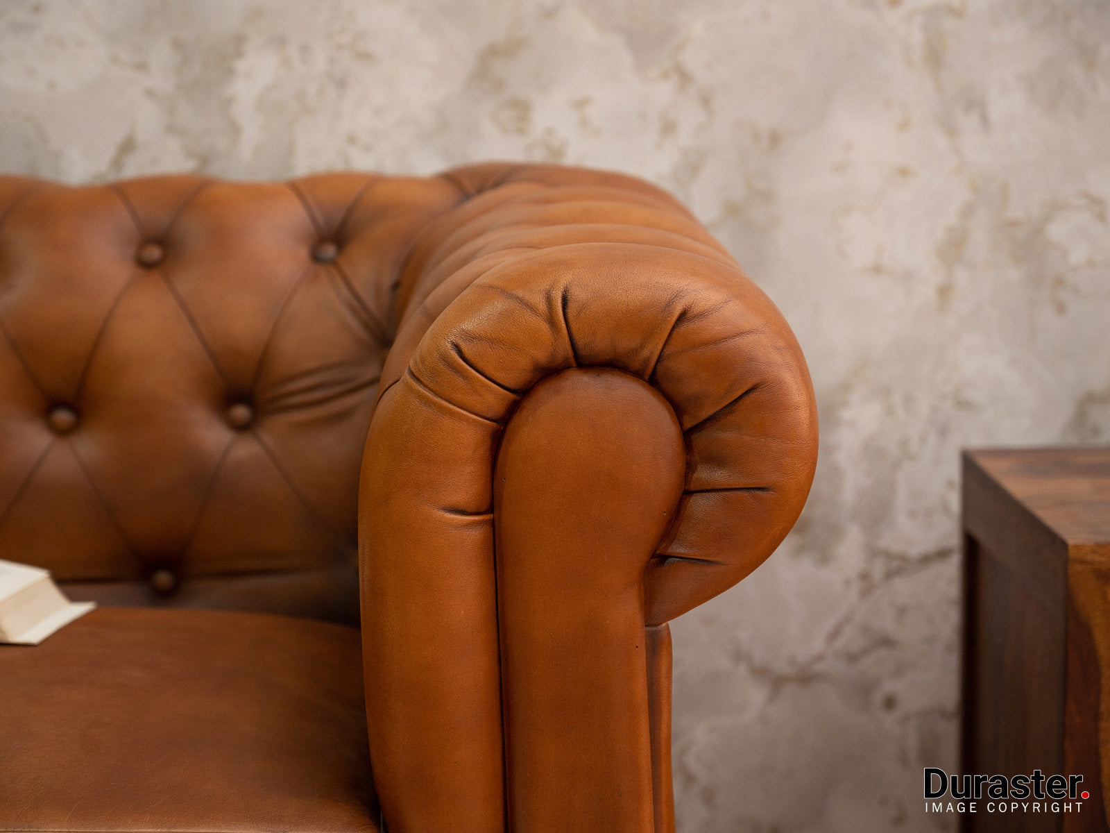 Duraster Chesterfield Traditional One Seater Sofas #4 - Image 4