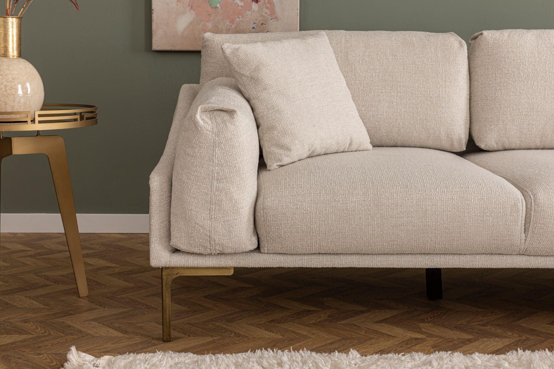 Diana Corner Sofa Ecru #2 - Duraster