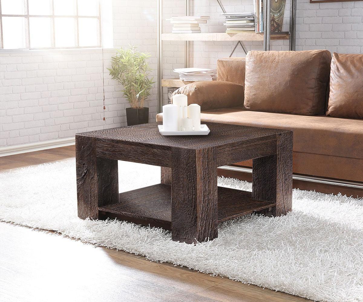 Elementary Stylish Acacia Coffee Table #6 - Duraster
