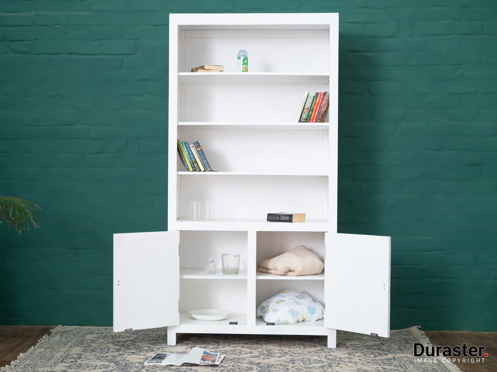 Duraster Novo Premium Solid Mango Wood Book Shelf #1 - Image 2