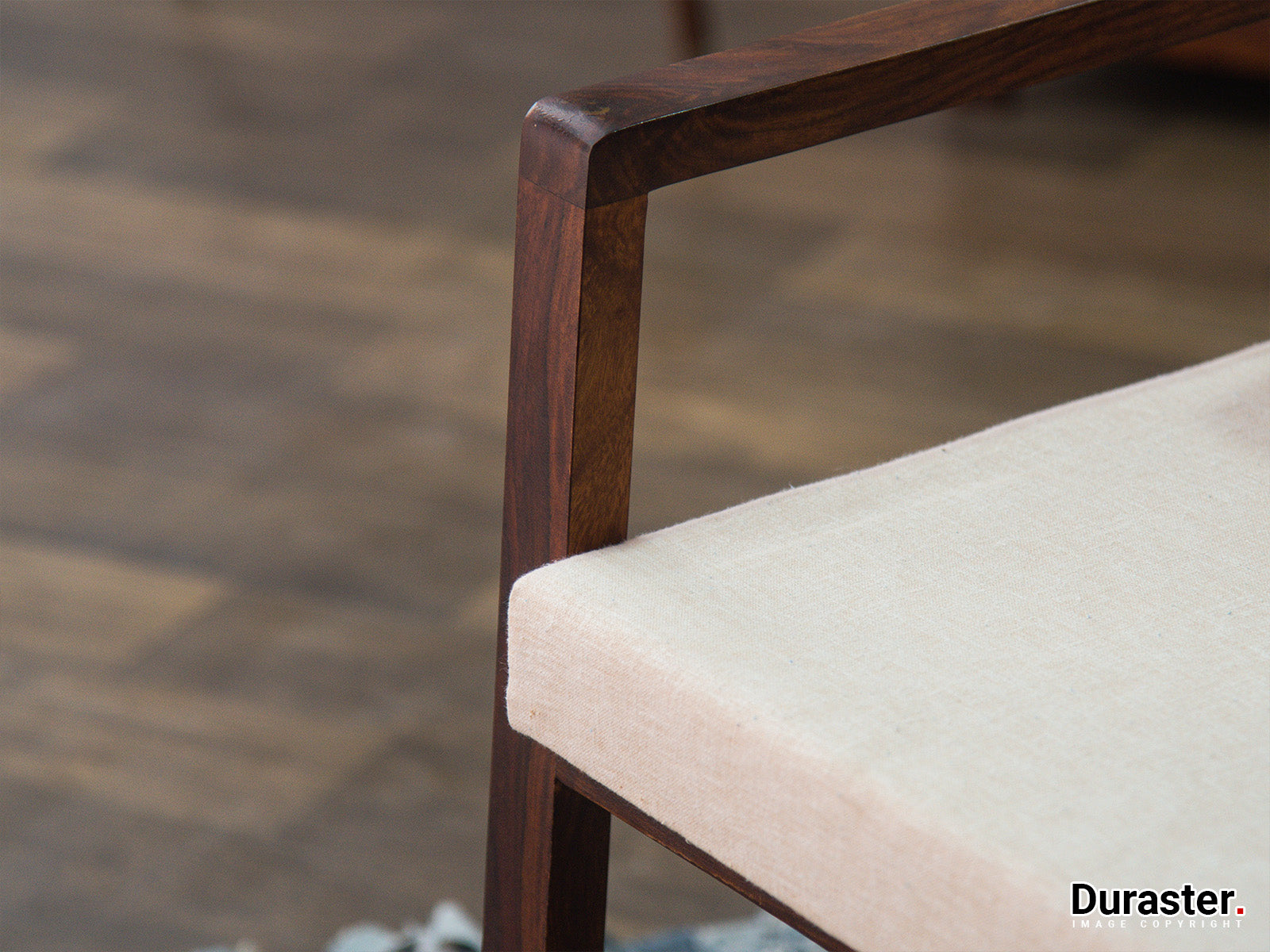 Duraster Ummed Modern Sheesham Wood Arm Chair #3 - Image 4