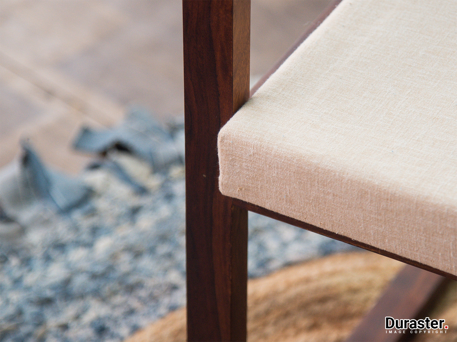 Duraster Ummed Modern Sheesham Wood Arm Chair #3 - Image 3