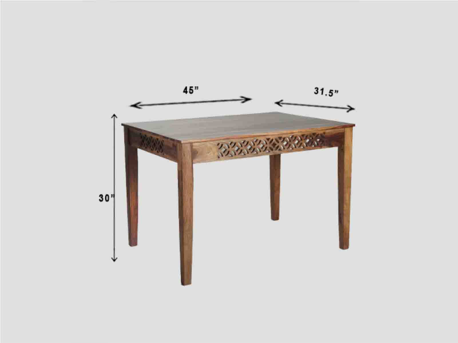 Duraster Elementary Dining Table Set 4 Seater # 4 - Image 11