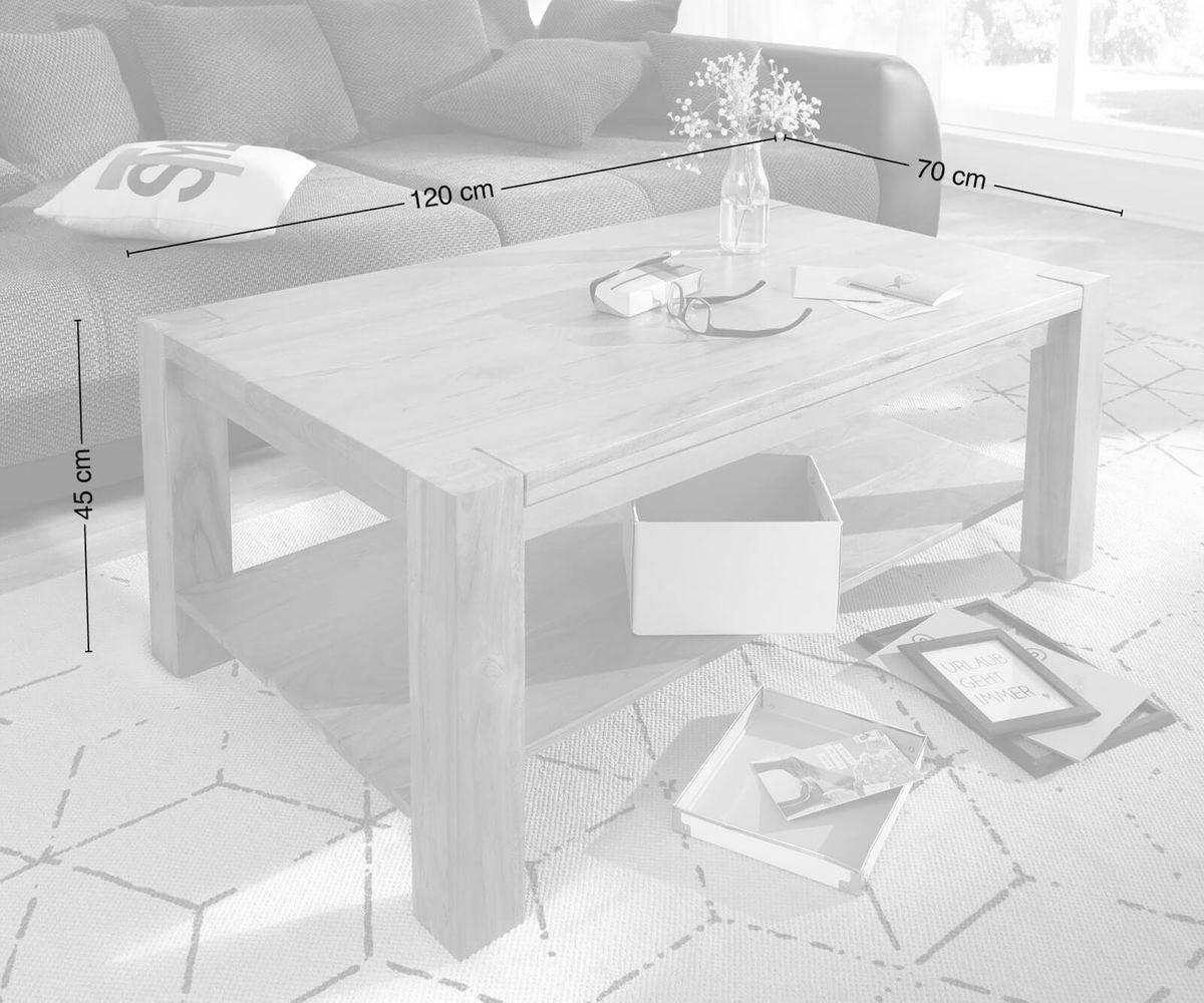 Elementary Newage Acacia Coffee Table #2 - Duraster