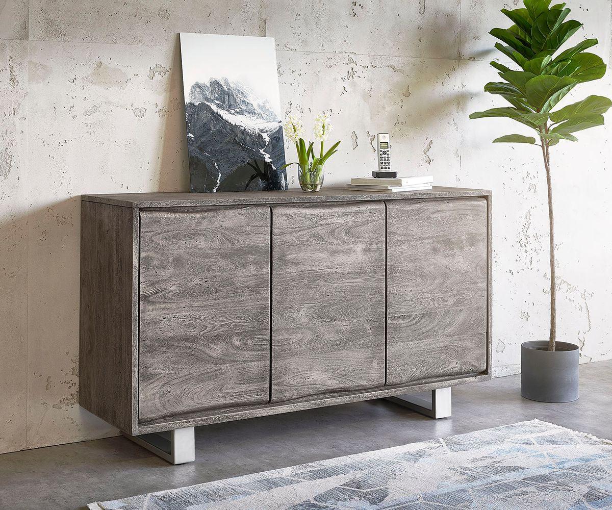 Eternal Modern Acacia Sideboard Cabinet #6 - Duraster
