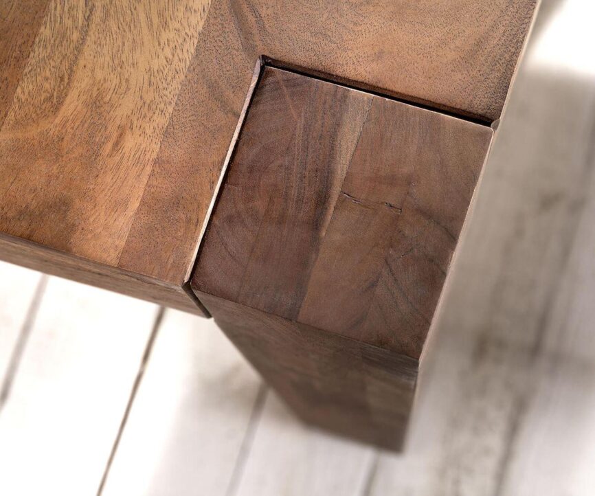 Elementary Straightforward Acacia Dining Table #2 - Duraster