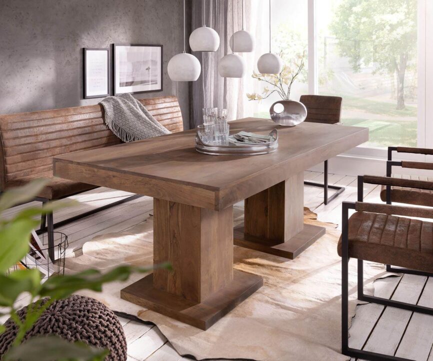 Elementary Newage Acacia Dining Table #1 - Duraster