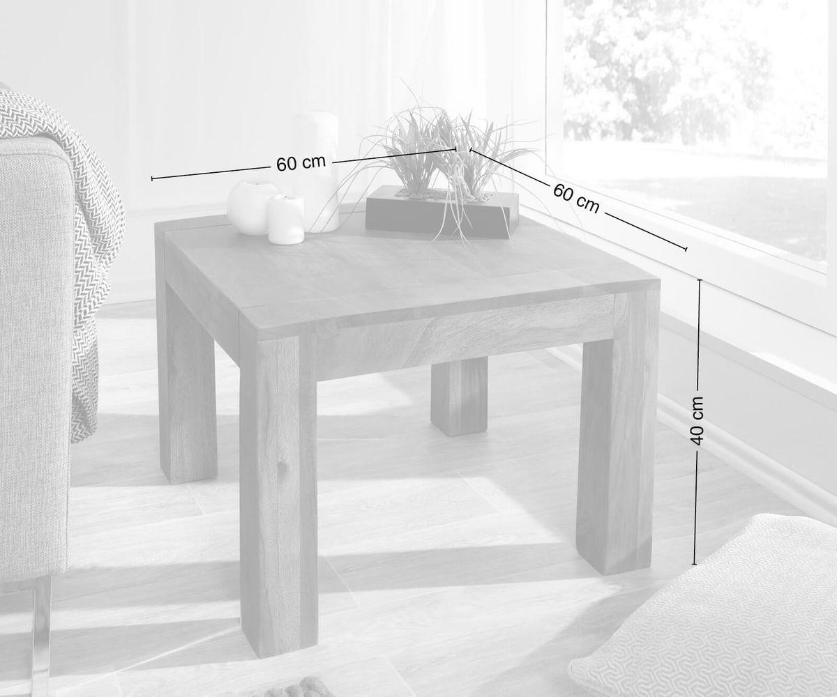 Eternal Elegant Acacia Square Coffee Table #7 - Duraster