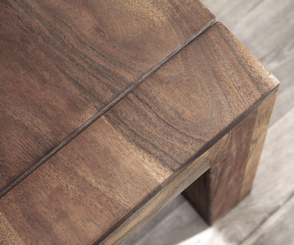 Eternal Elegant Acacia Square Coffee Table #7 - Duraster