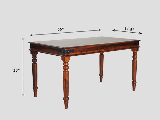 Duraster Eternal Dining Table Set 6 Seater with 4 Chairs & 1 Bench # 3 - Image 9
