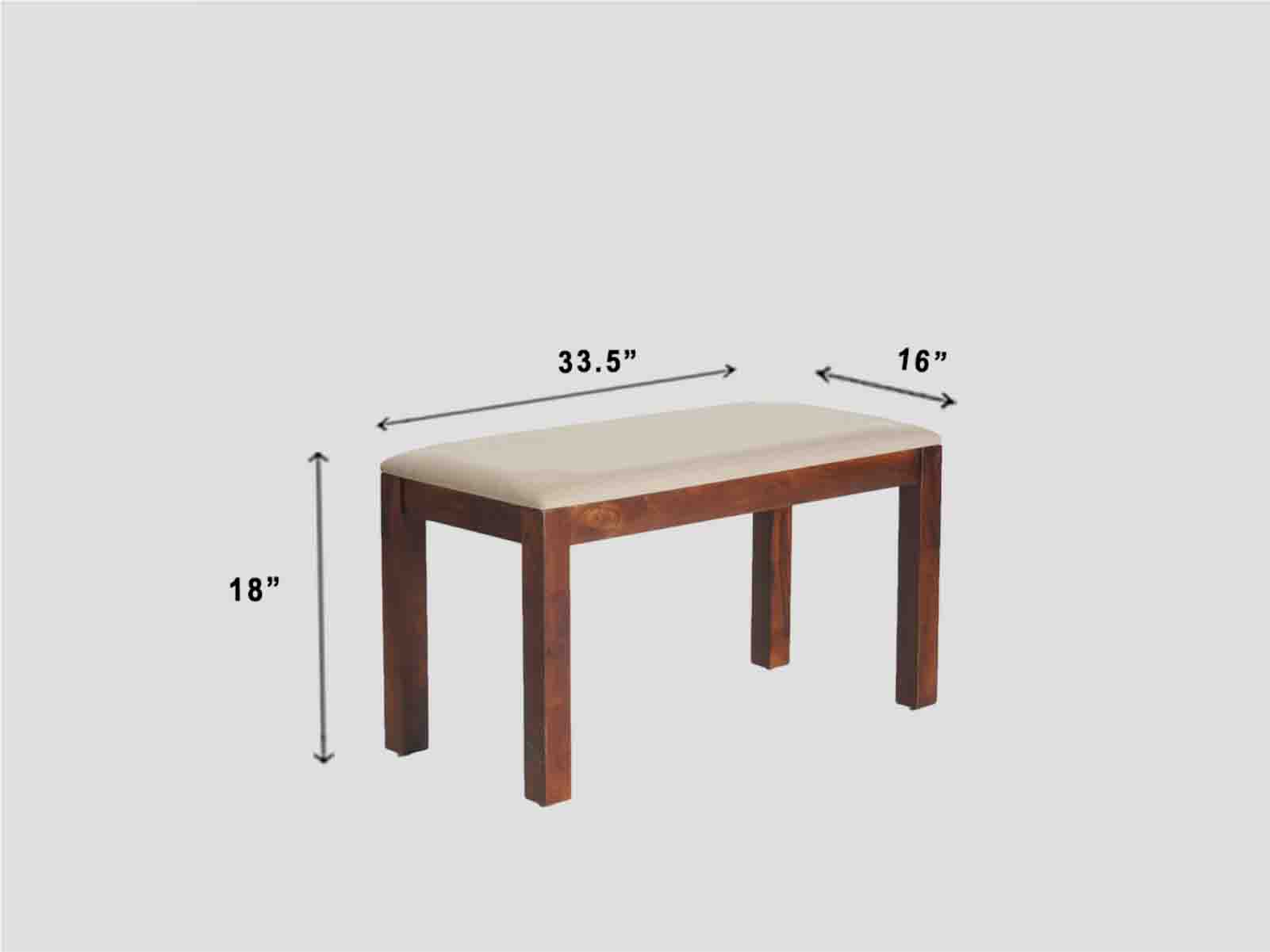 Duraster Ummed Dining Set 4 Seater & One Bench # 01 - Image 15