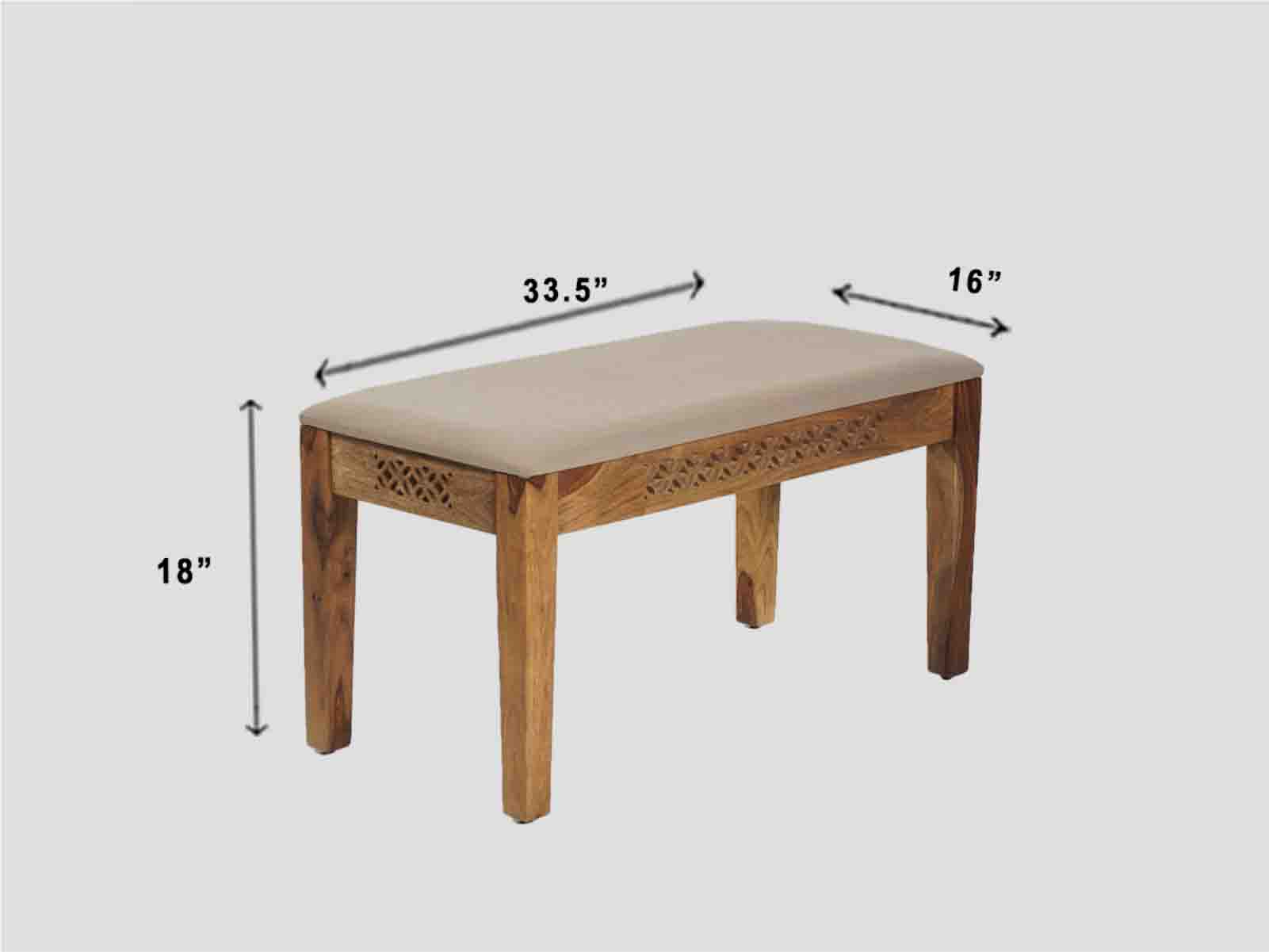 Duraster Elementary Dining Table Set 4 Seater & Bench # 5 - Image 16