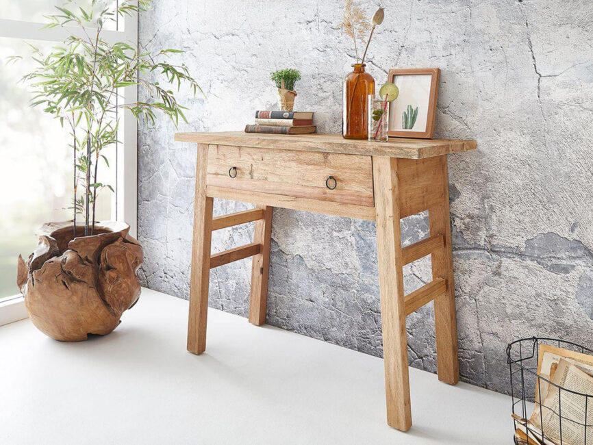 Eternal Contemporary Exotic Console Table - Duraster