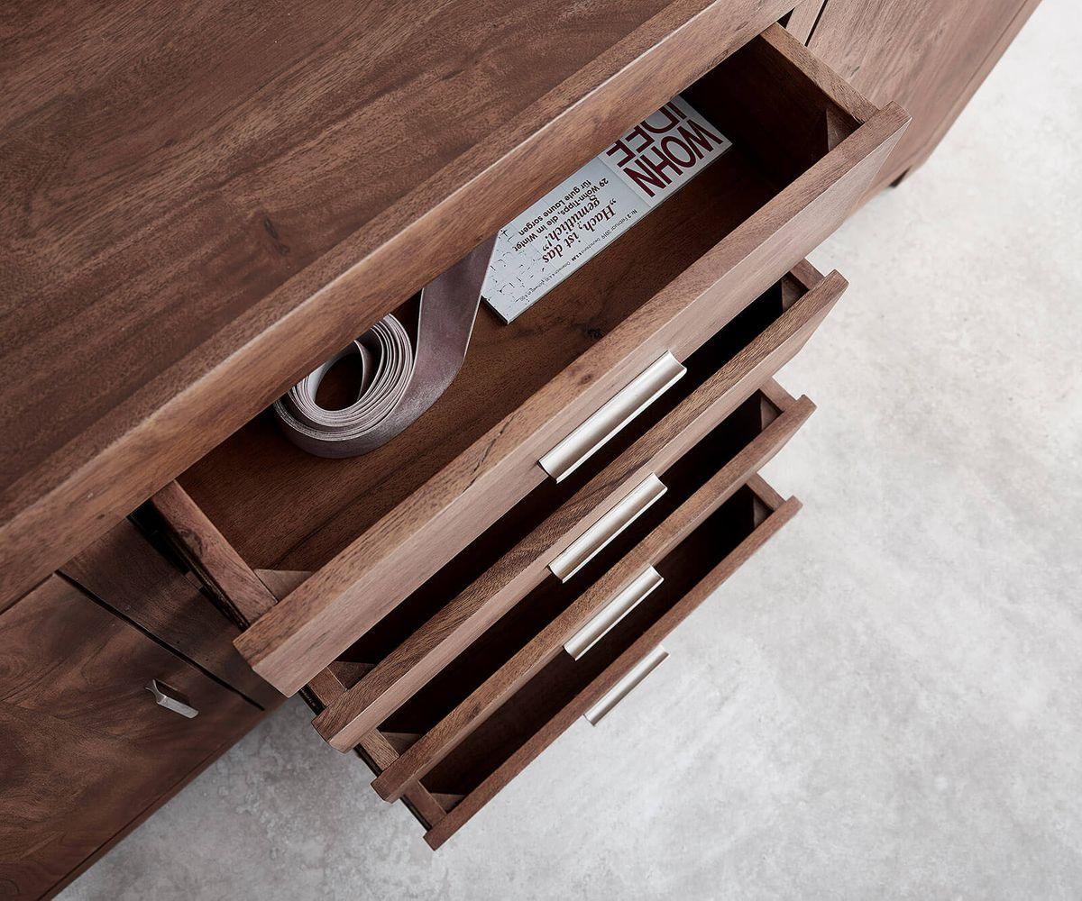 Elementary Nobel Acacia Chest of Drawers Cabinet #3 - Duraster