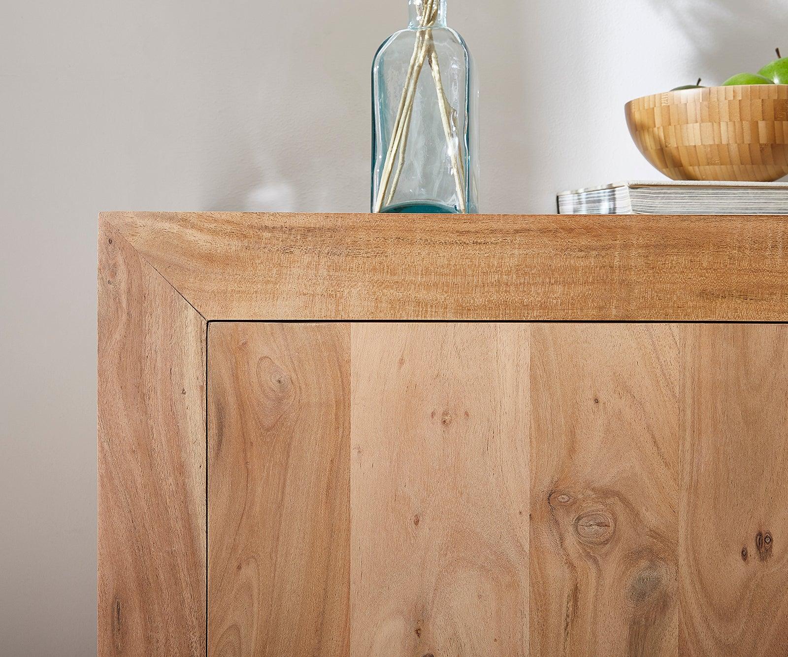 Elementary Simple Acacia wood Sideboard #4 - Duraster
