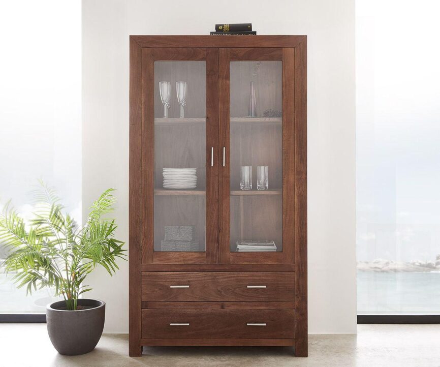 Eternal Elegant Acacia Showcase Cabinet #3 - Duraster