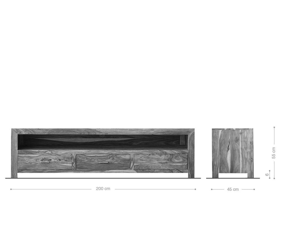 Eternal Modern Acacia TV Unit #2 - Duraster