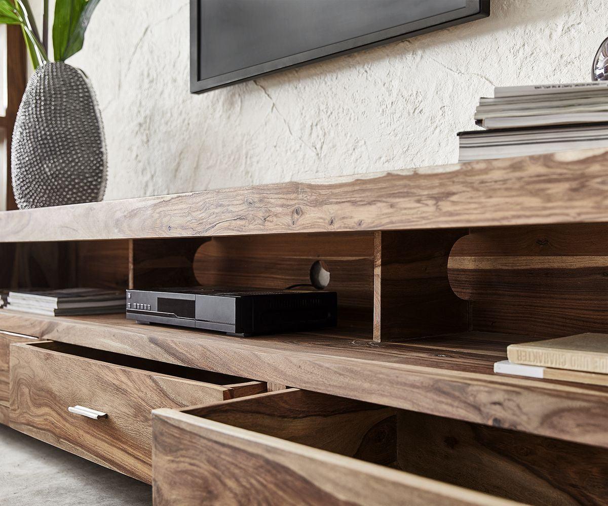 Elementary Modern Sheesham TV Unit #4 - Duraster