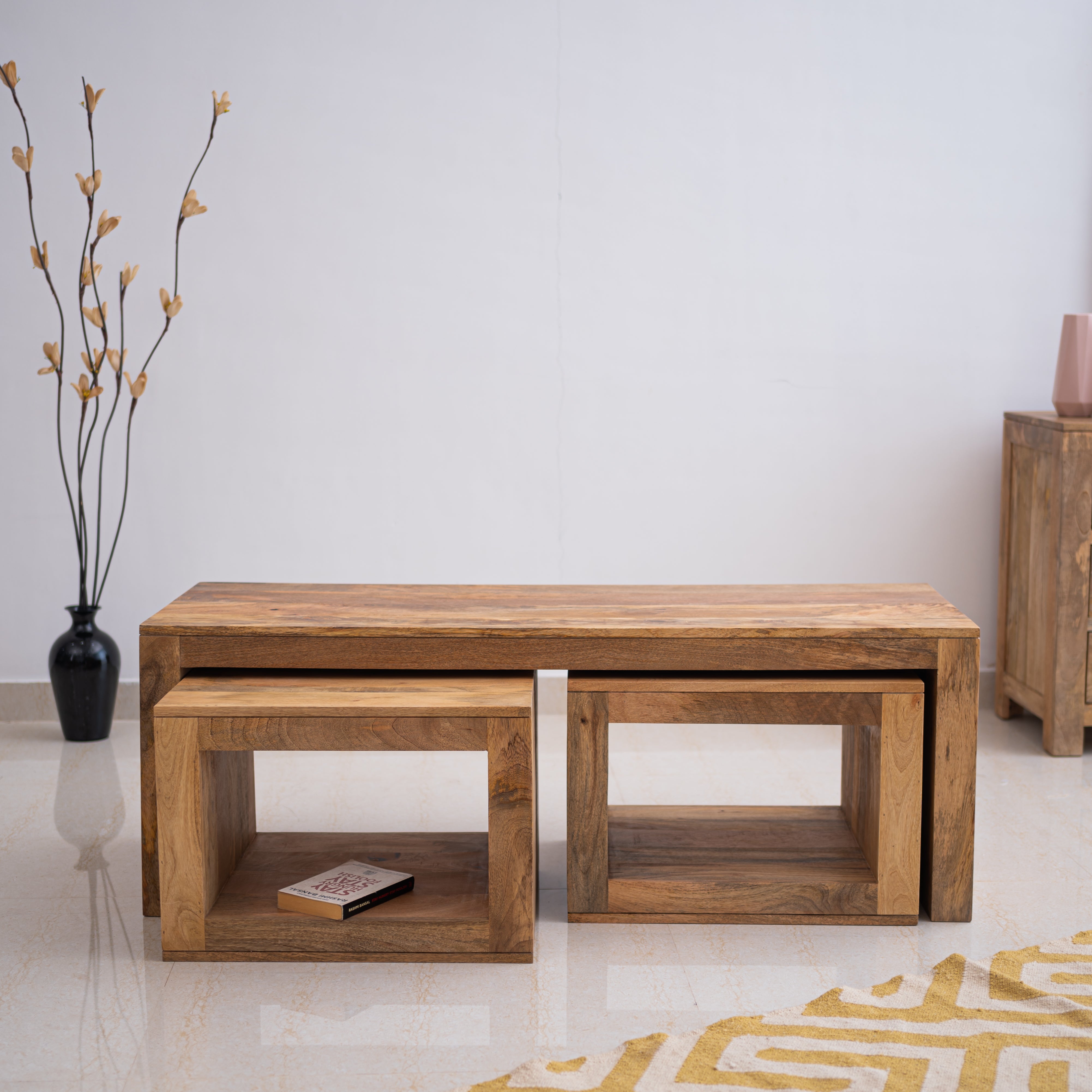Duraster Misa Nest Of Tables Mango Wood #25
