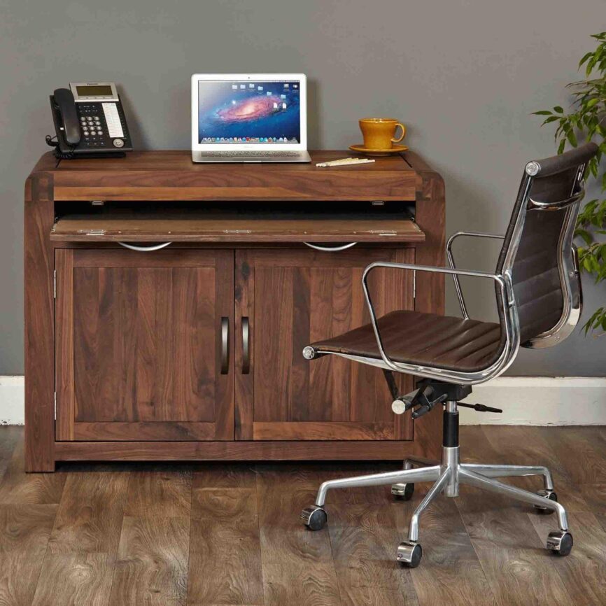 Arthur Working Desk Cum Sideboard Acacia Wood #19 - Duraster