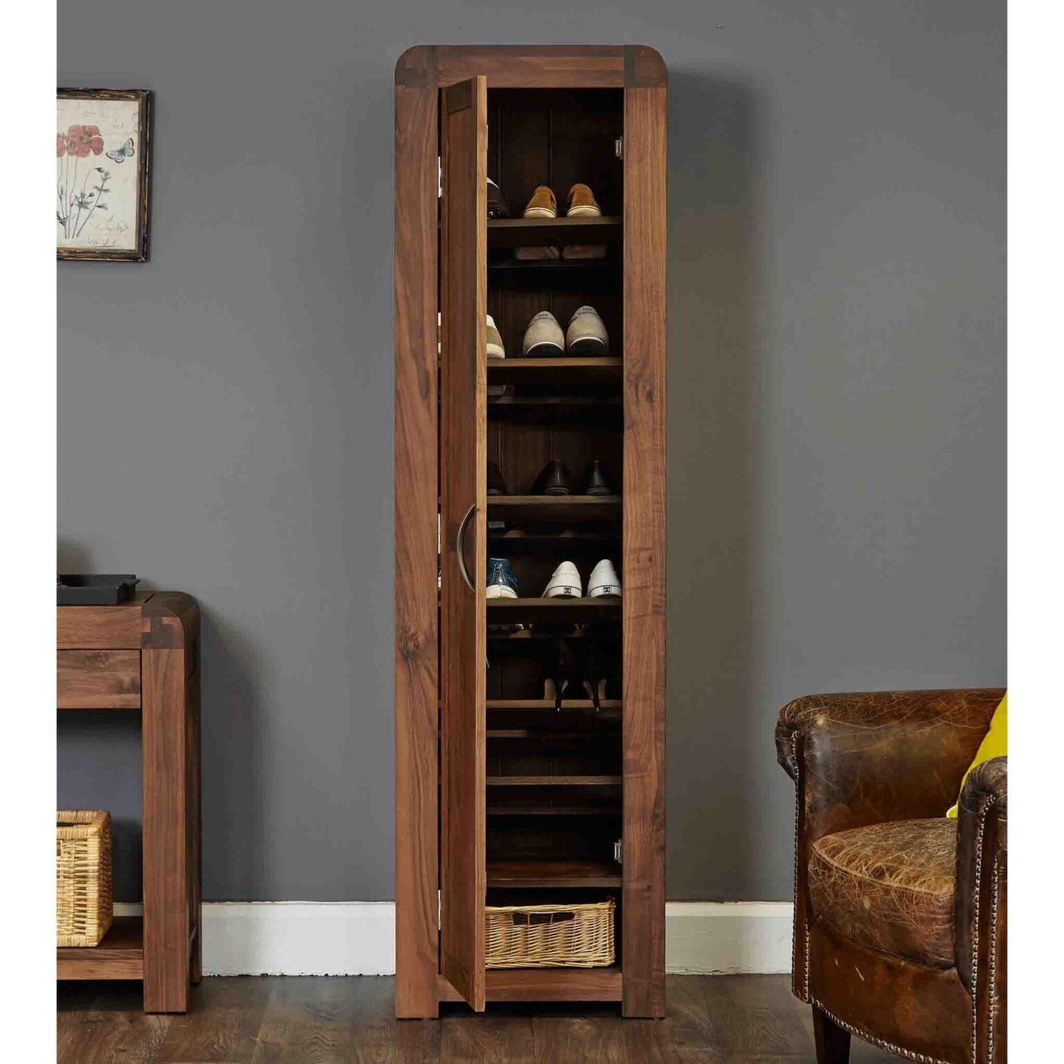 Arthur Shoes Cabinet Acacia Wood #8 - Duraster