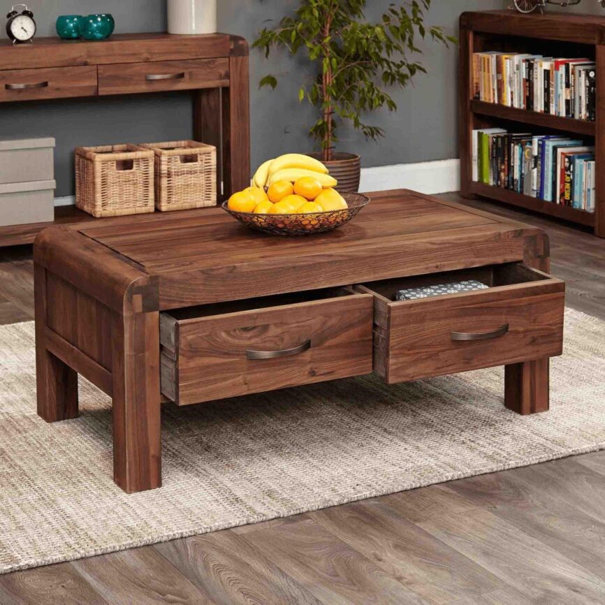 Arthur Large Coffee Table Acacia Wood #14 - Duraster