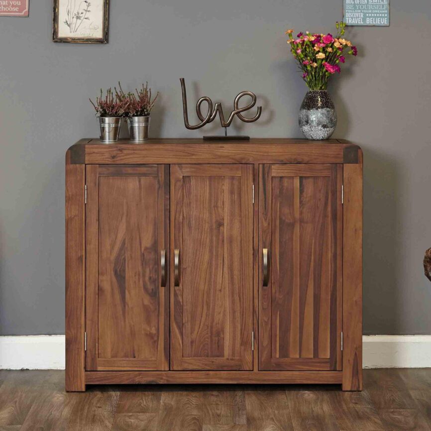 Arthur Large Shoes Cabinet Acacia Wood #12 - Duraster