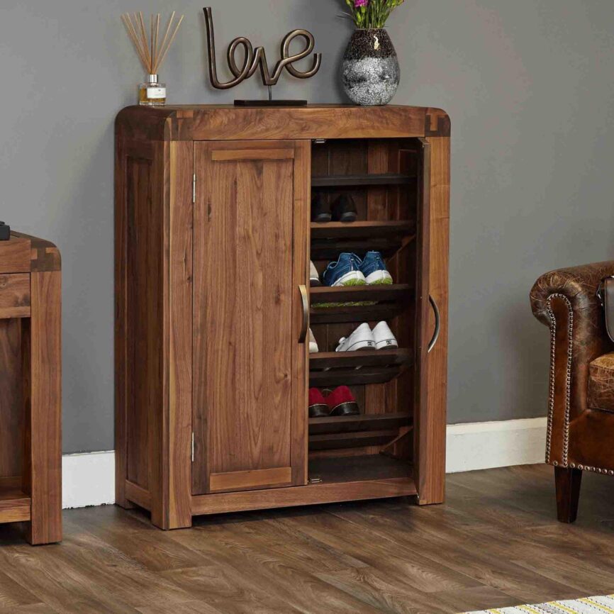 Arthur Shoes Shelves Acacia Wood #5 - Duraster