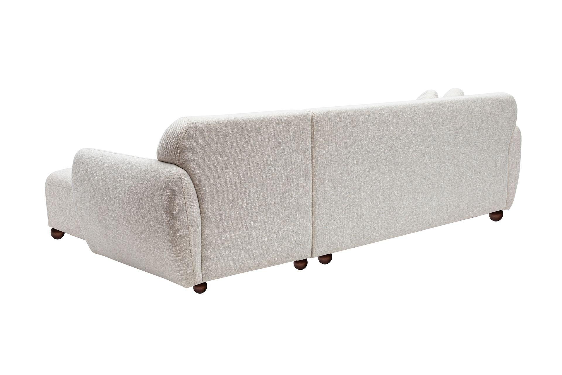 Diana Corner Sofa Ecru#7 - Duraster