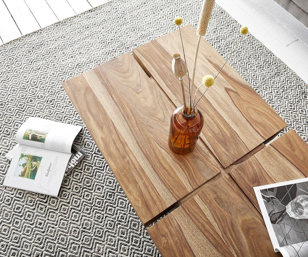 Elementary New Age Sheesham Coffee Table #1 - Duraster