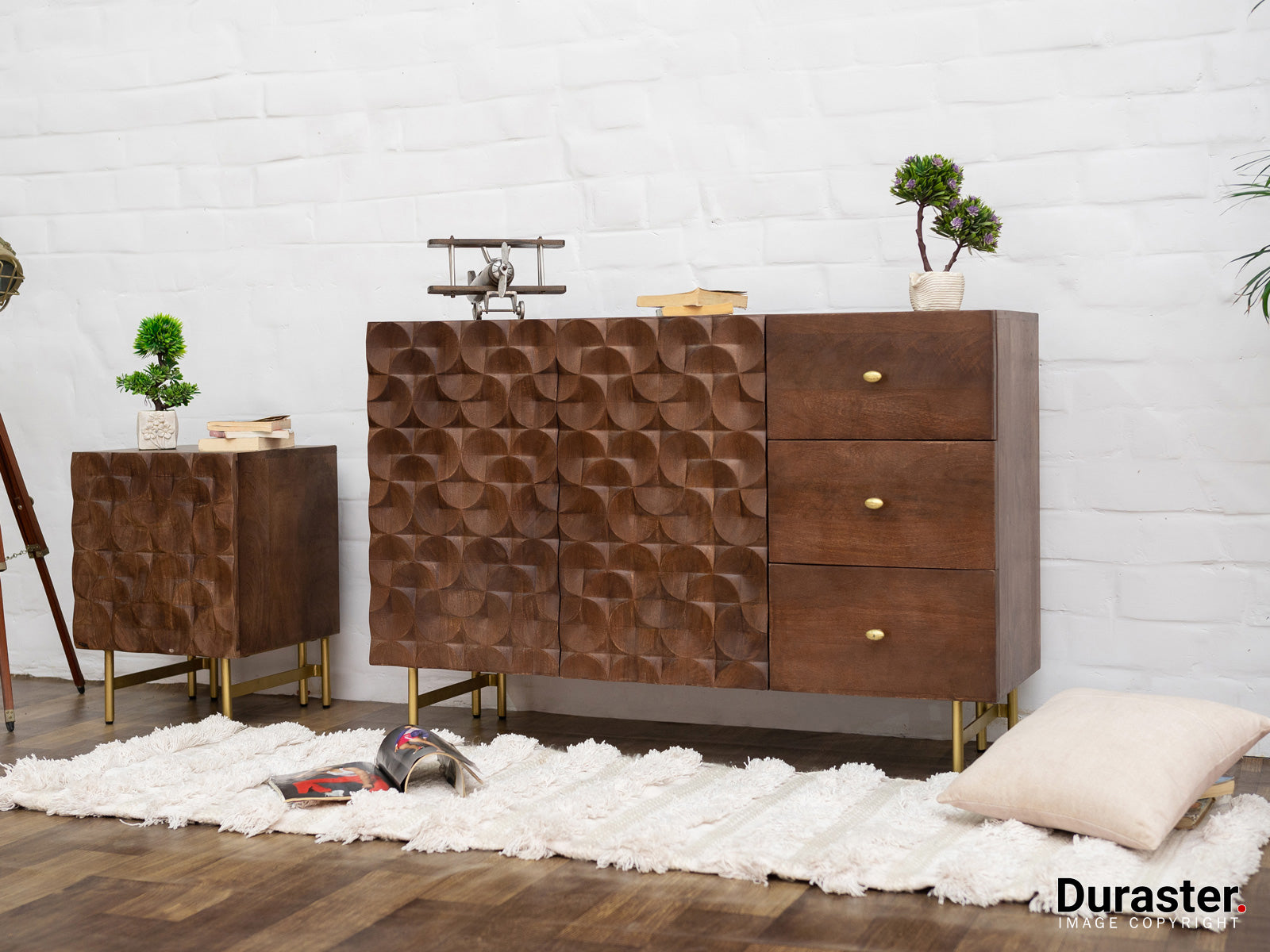 Mango Wood Sideboard