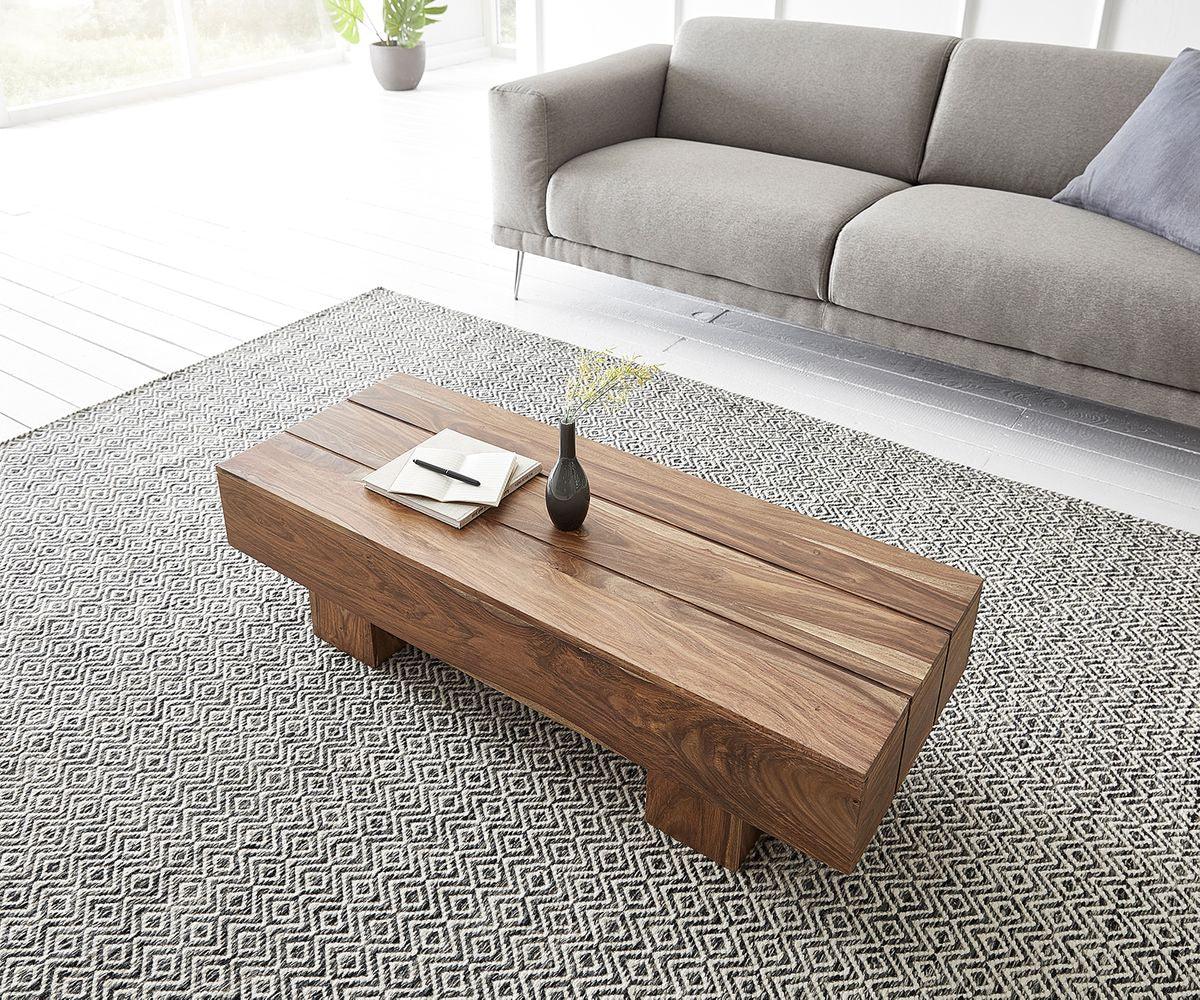 Eternal Contemporary Sheesham Coffee Table #2 - Duraster