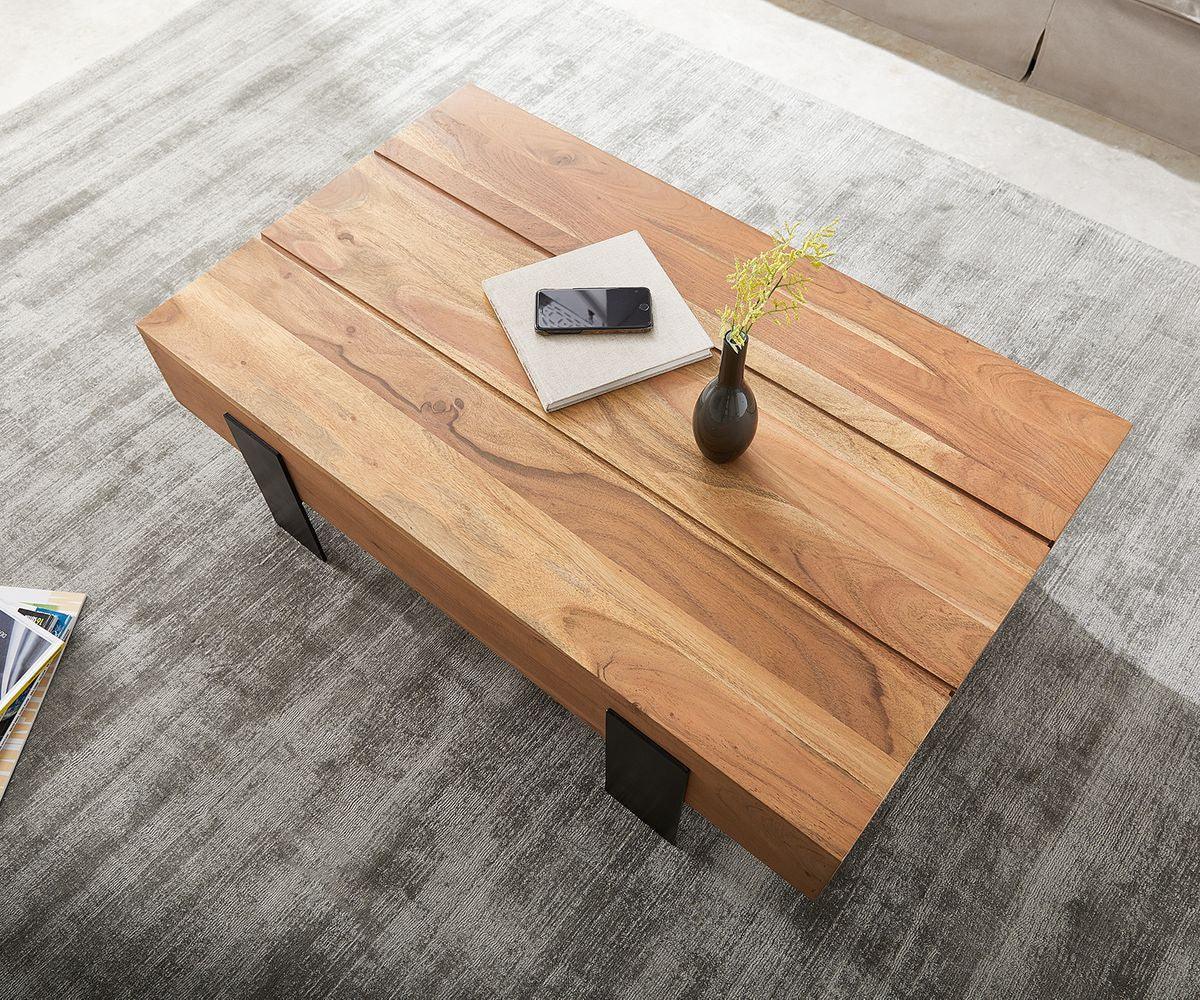Elementary Stylish Acacia Coffee Table #7 - Duraster