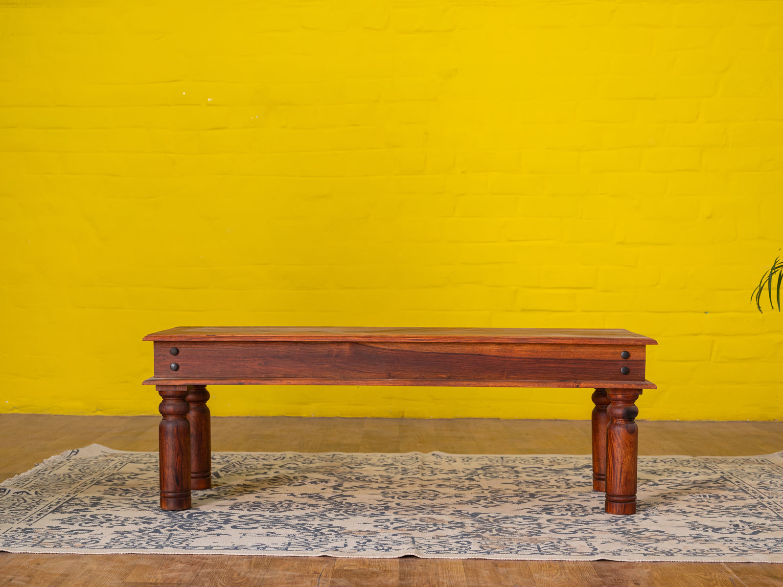 Duraster Vismit Solid Sheesham Wood Bench #1